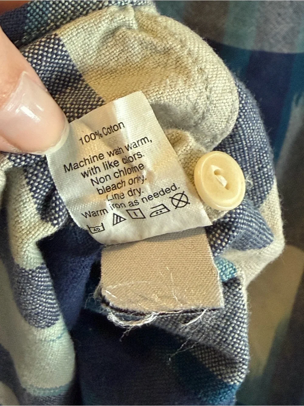 J. Crew 100% cotton